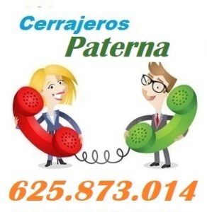 Telefono de la empresa cerrajeros Paterna